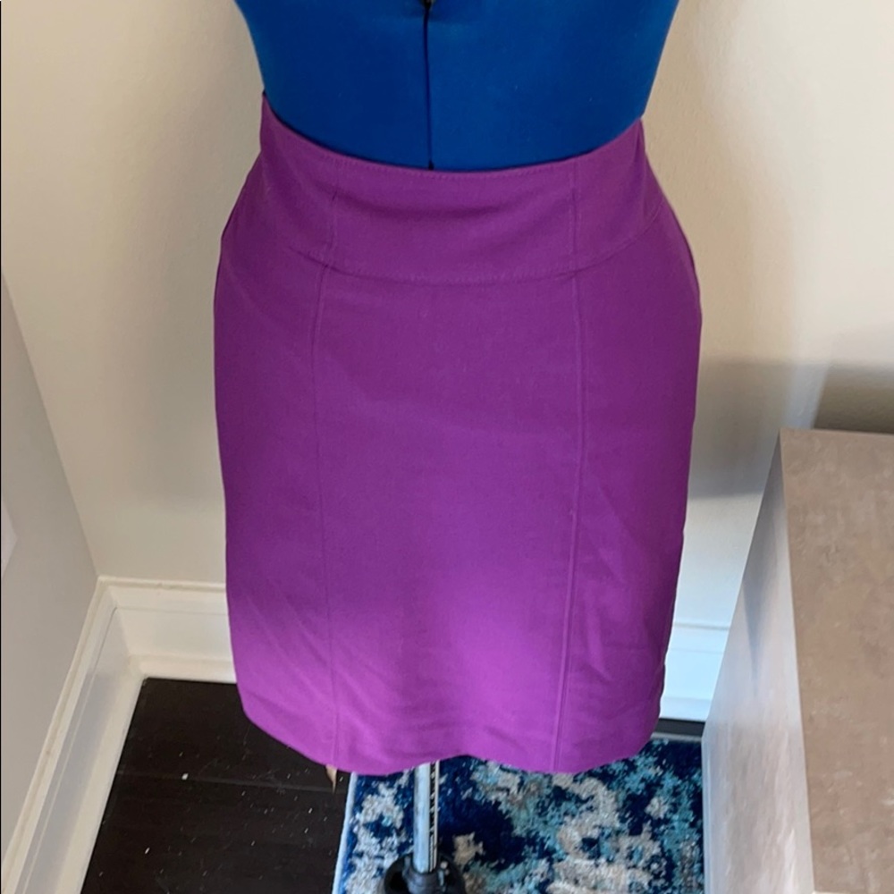 Purple Worthington pencil skirt